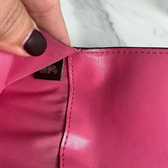 Coach‎ 39745 Pink Fuchsia Leather Women's Wallet - Picture 10 of 10